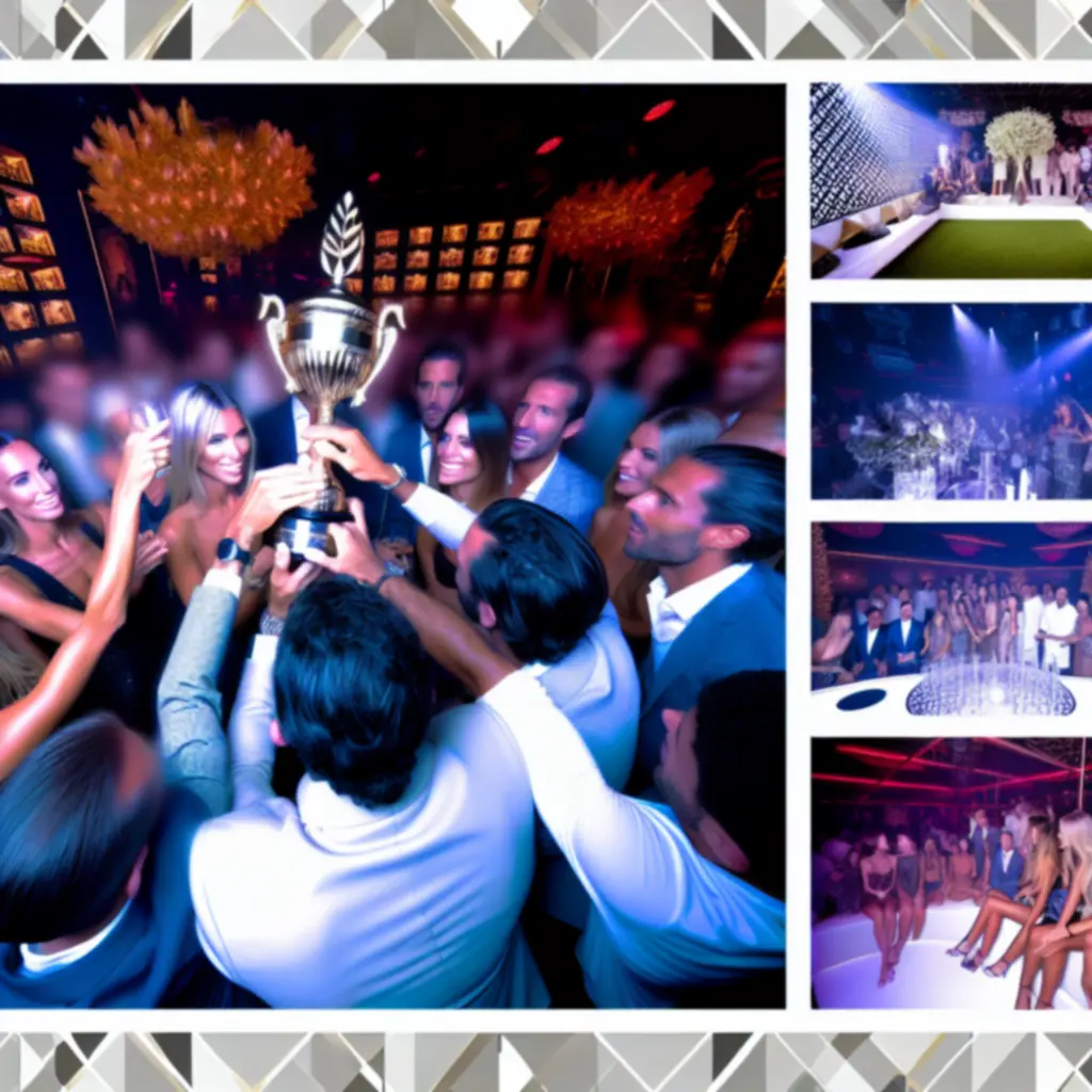 Zbiór ujęć z turniejów pokerowych i wieczorów sportowych w Final Round Lounge